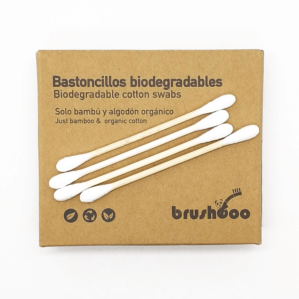 Bastoncillos biodegradables de bambú