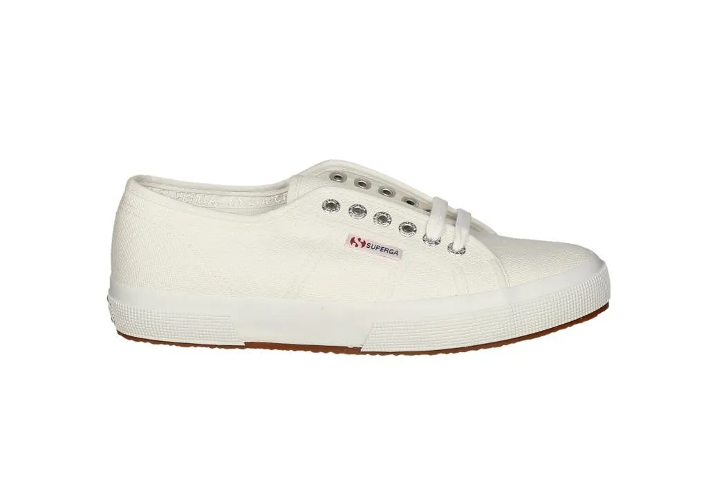 Blucher Lona Blanco Banda Goma Blanca