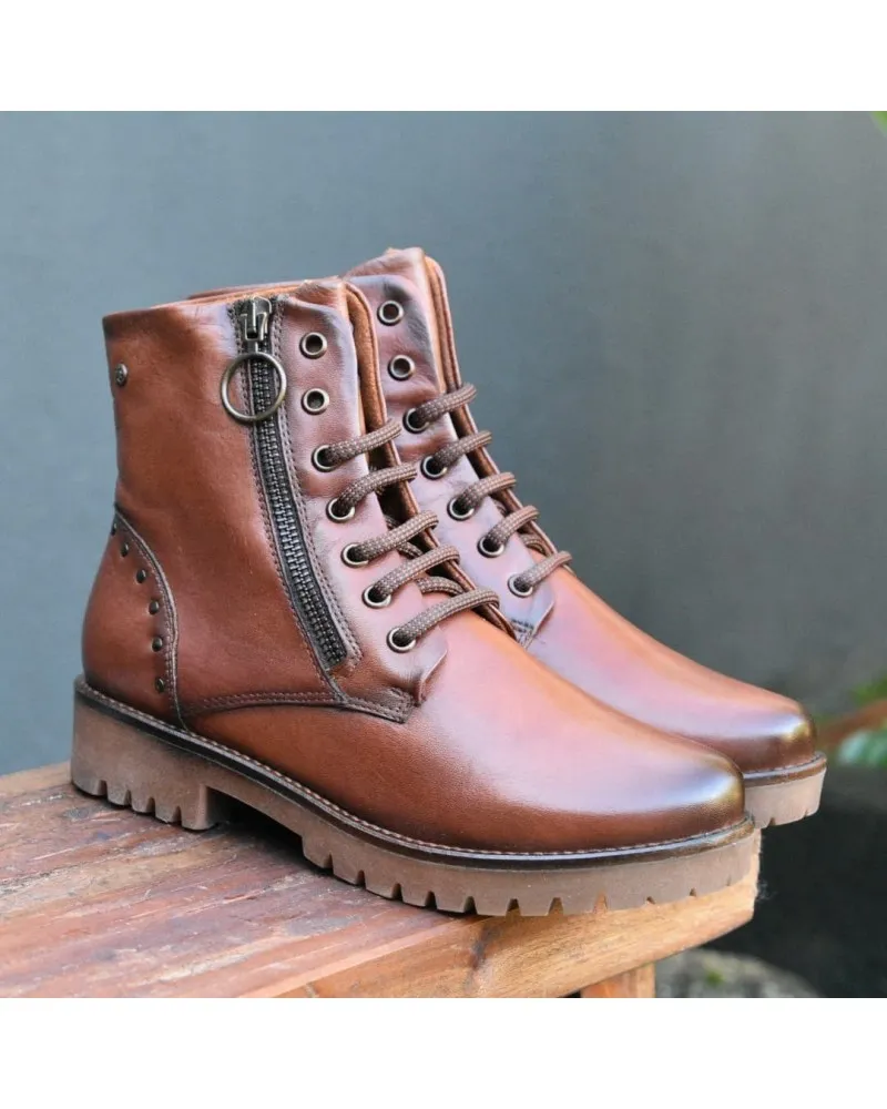 Bota de piel CONFORT GIORDA 24651