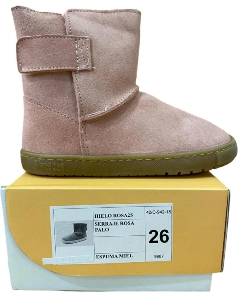 Botas CRIOS  de Niña HIELO  ROSA