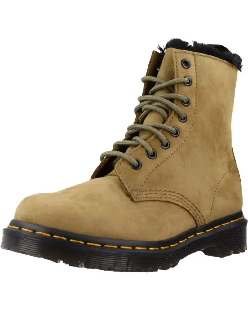 Botas DR MARTENS  de Mujer BOTAS MUJER MODELO 1460 SERENA COLOR VERDE  DMSOLIVE