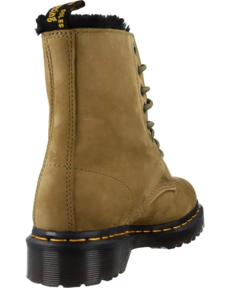 Botas DR MARTENS  de Mujer BOTAS MUJER MODELO 1460 SERENA COLOR VERDE  DMSOLIVE