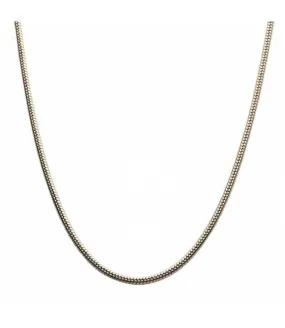 Cadena 50cm 3mm Redonda Acero Inoxidable Plateado Round Curb Chain NSTC1503 | 20" 22"