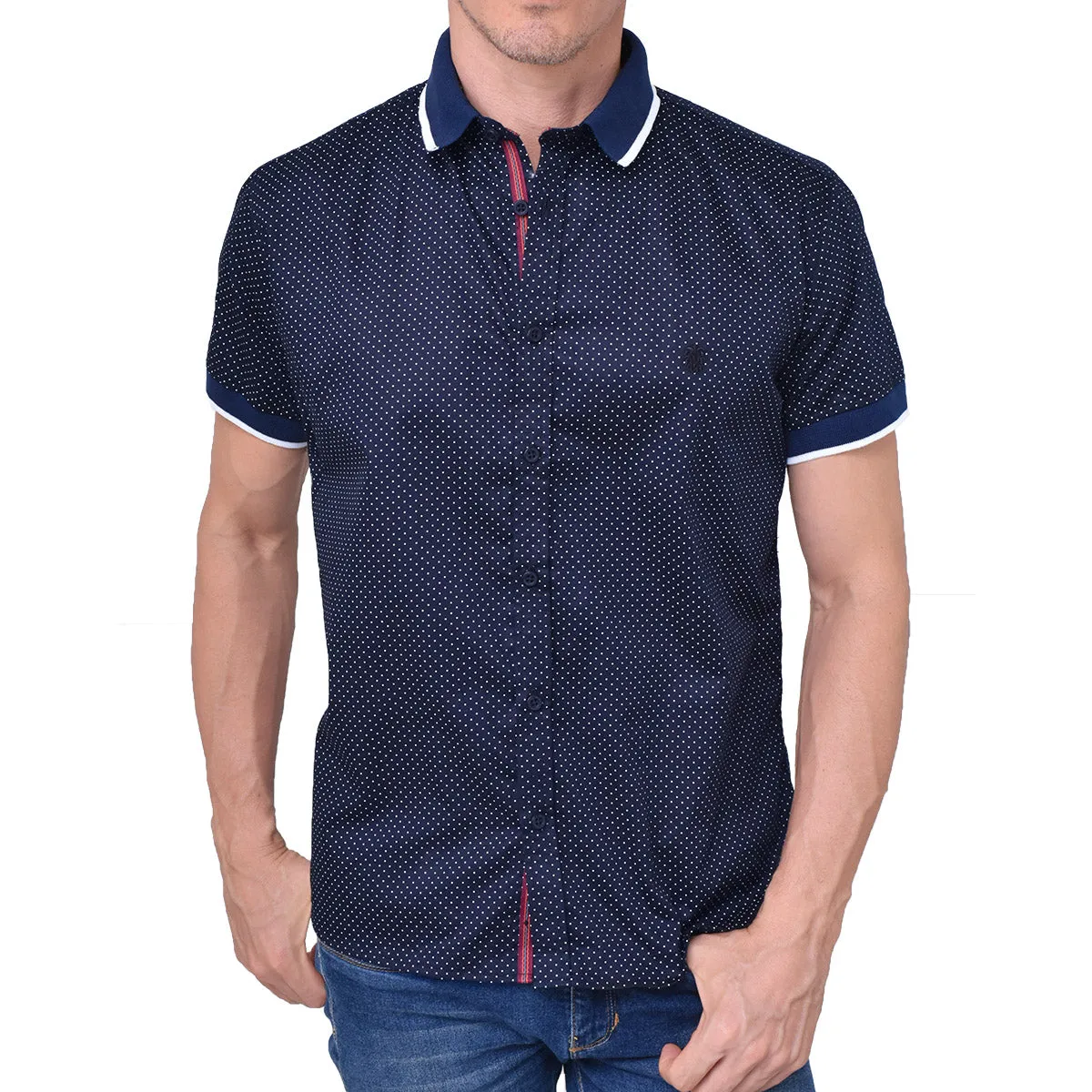 CAMISA CRIB NAVY