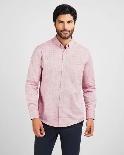 Camisa Hombre Piedro Borgoña