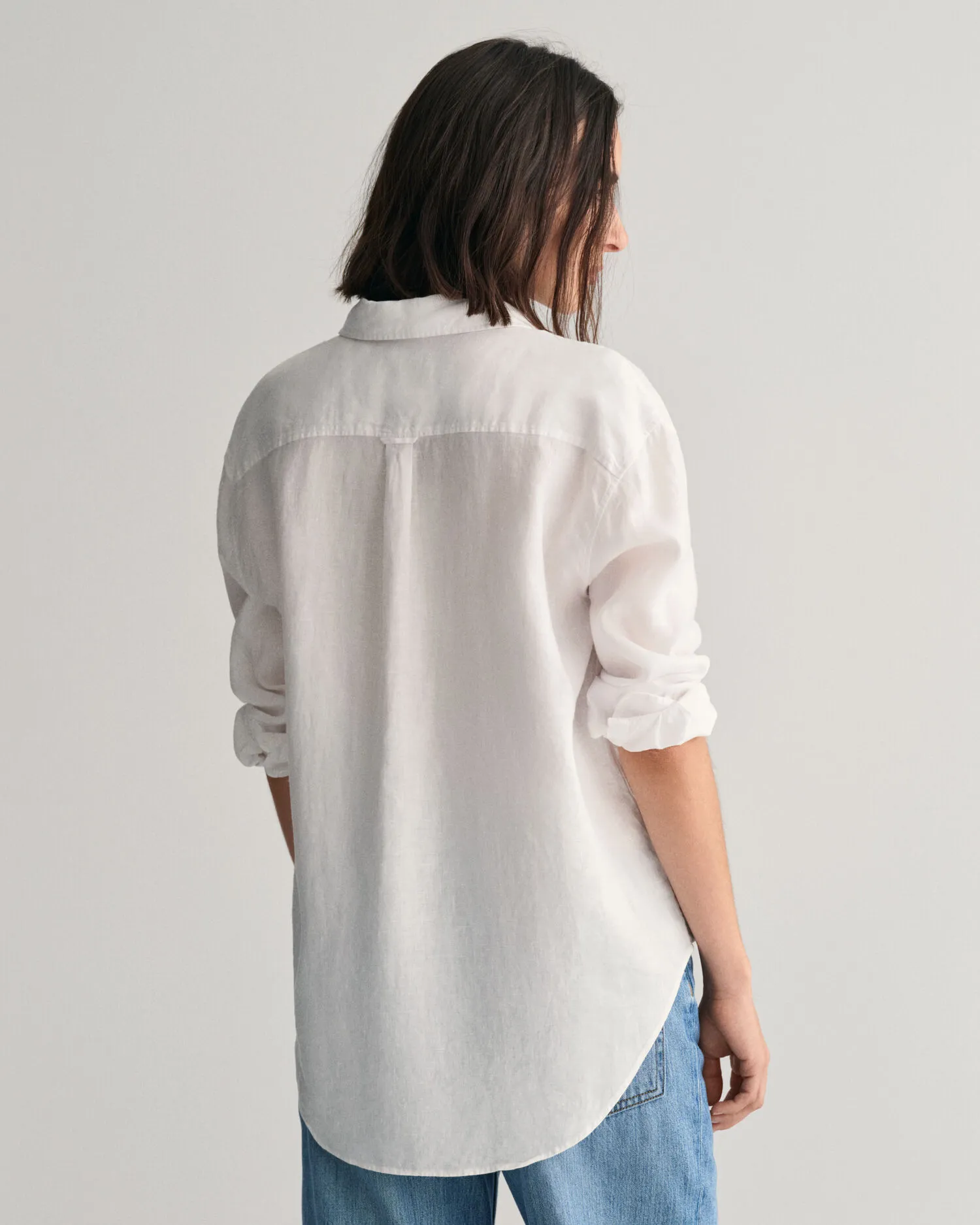 Camisa Relaxed Fit de lino