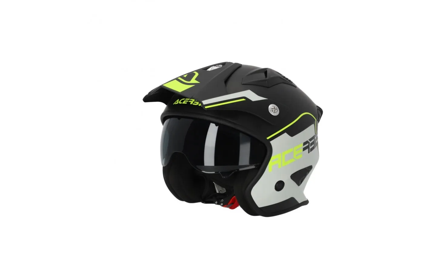 Casco Acerbis Jet Aria 2206 Negro Amarillo Fluor |0025055.457|