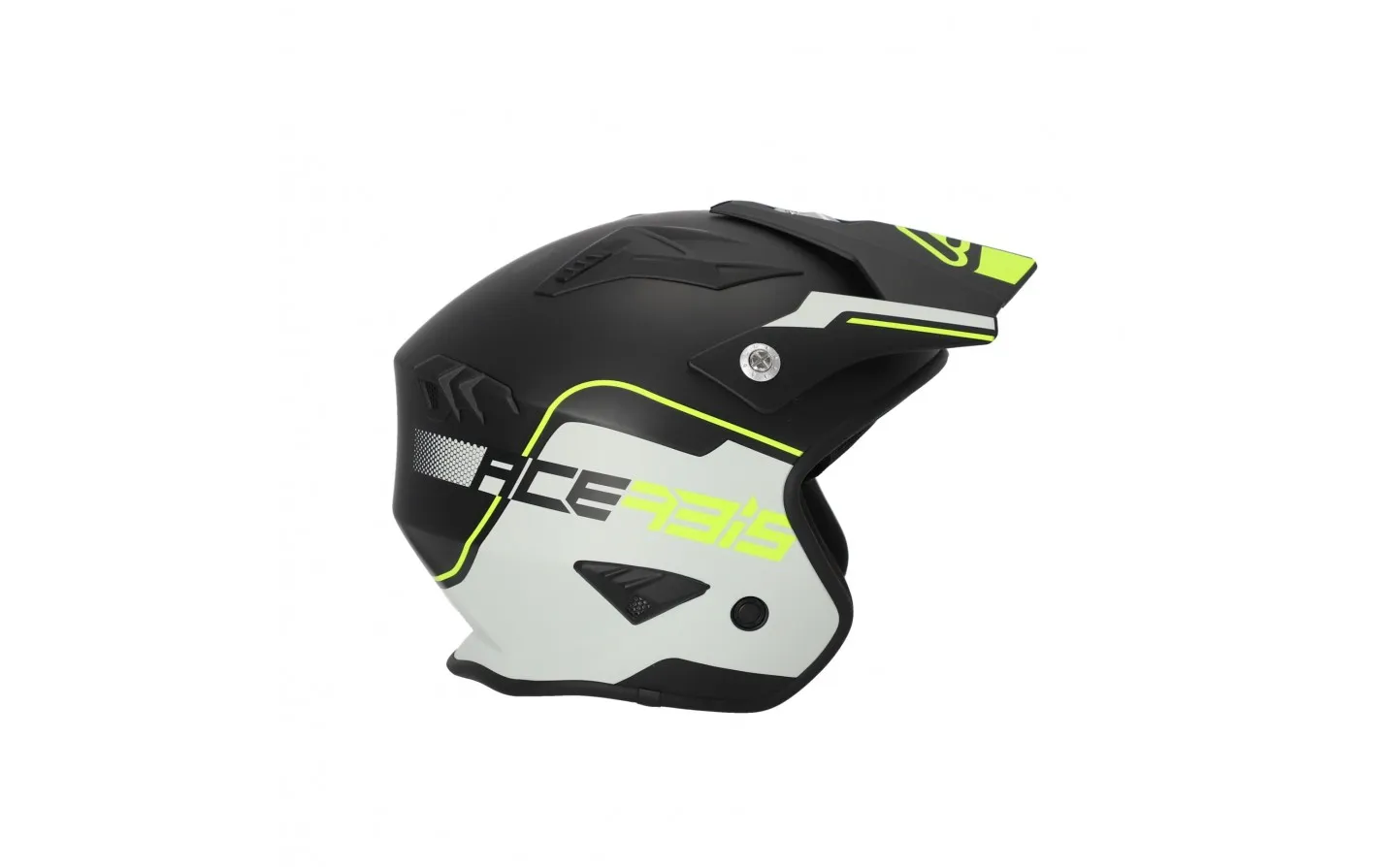 Casco Acerbis Jet Aria 2206 Negro Amarillo Fluor |0025055.457|