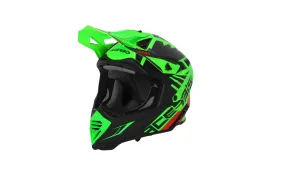 Casco Acerbis X-Track 2206 Verde Fluor Negro |0025032.441|