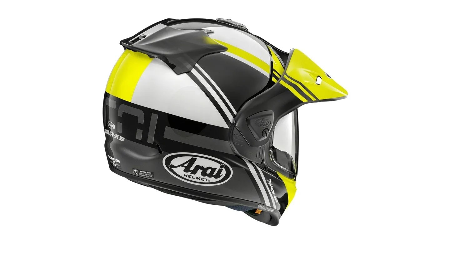 Casco Arai Tour-X5 Cosmic Blanco Negro Amarillo |800893401|