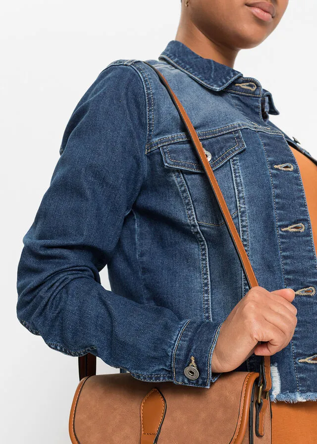 Cazadora vaquera de algodón orgánico Denim