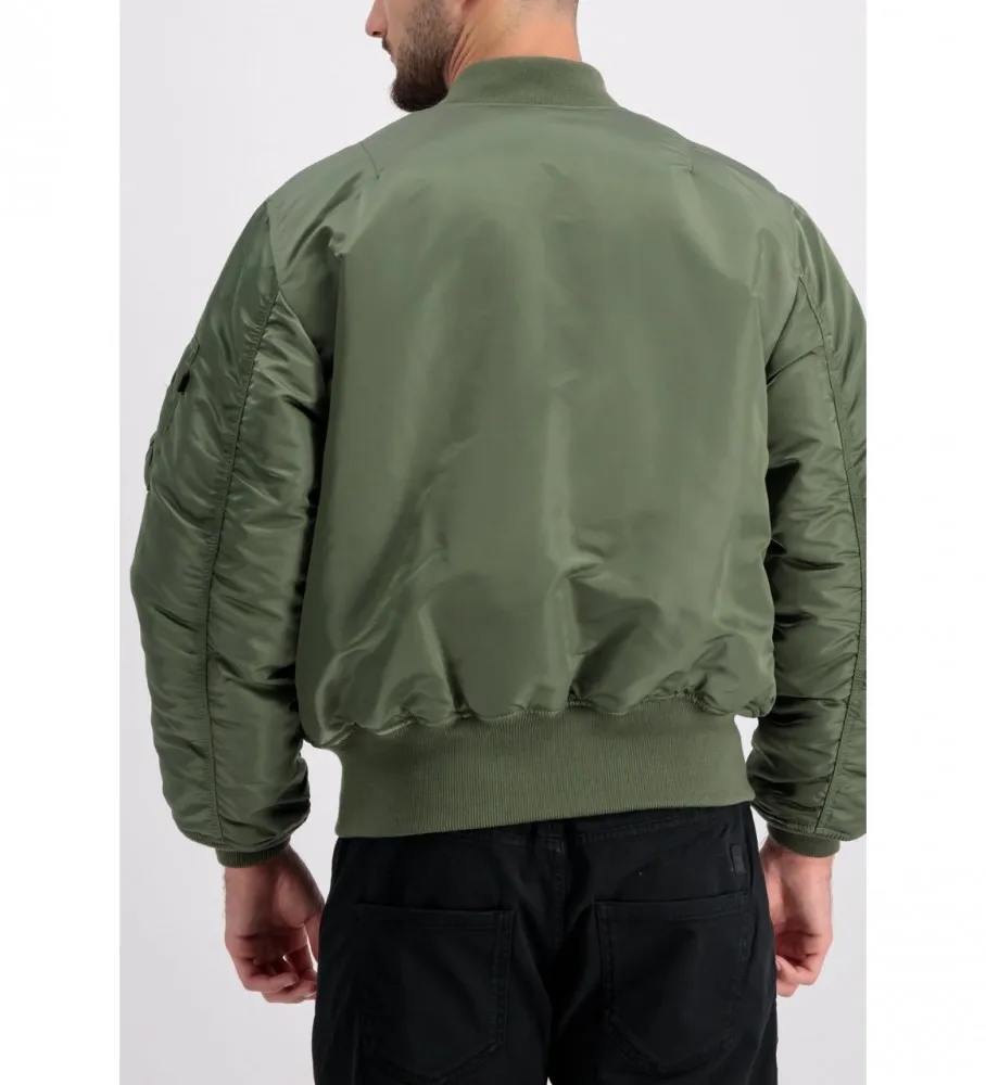 Chaqueta bomber reversible Ma-1 verde