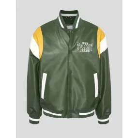 CHAQUETA  LETTERMAN RELAXED BOMBER L2M GREE