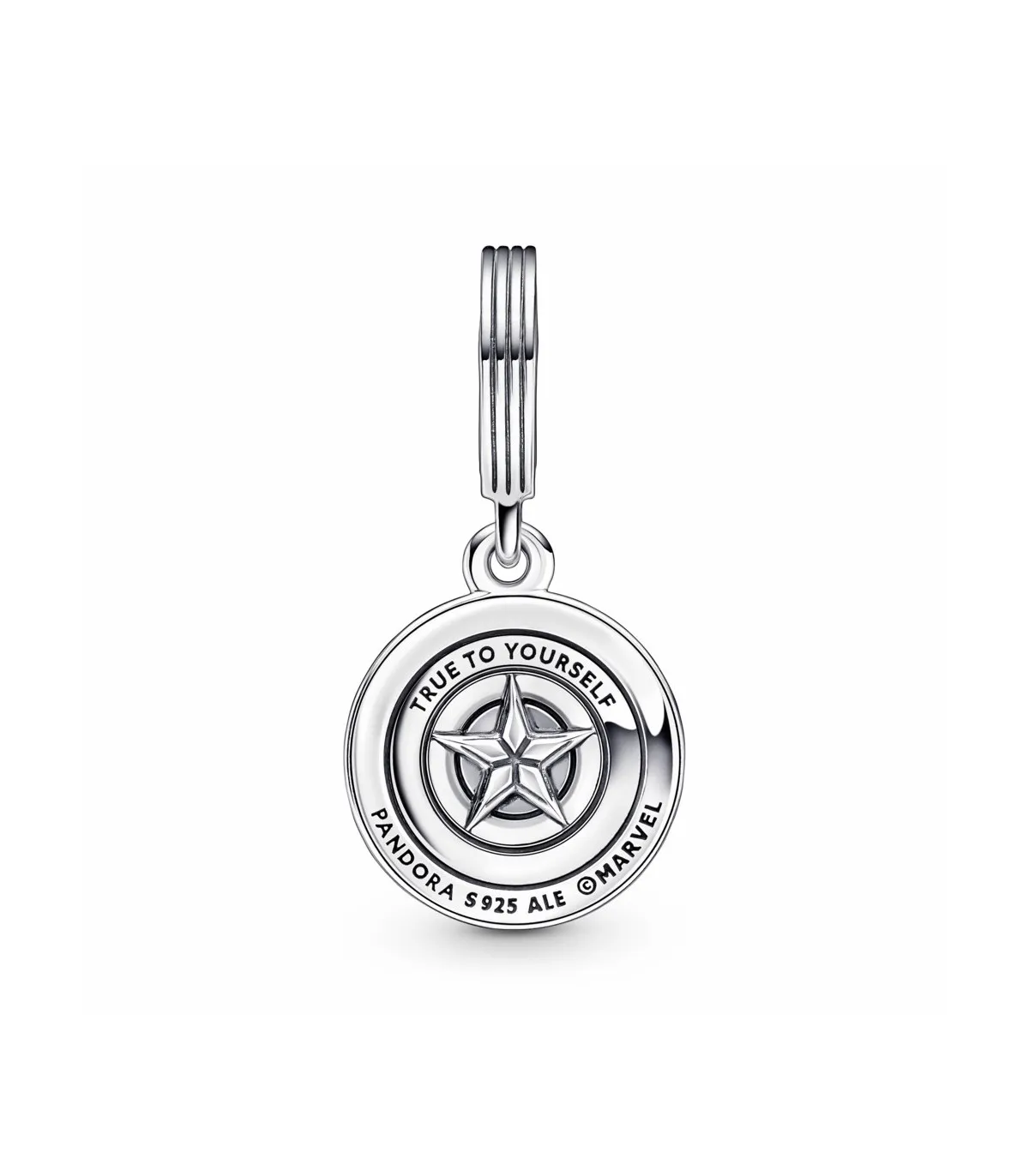 Charm Colgante Pandora Escudo Capitán América Los Vengadores de Marvel - 790780C01