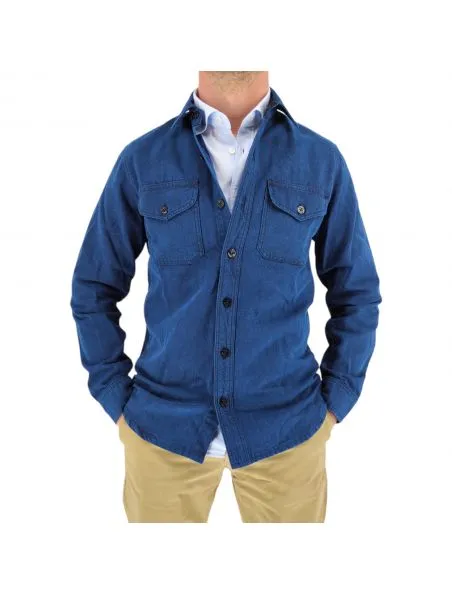 CHESAPEAKE'S Chaqueta Cpo Hombre Indigo