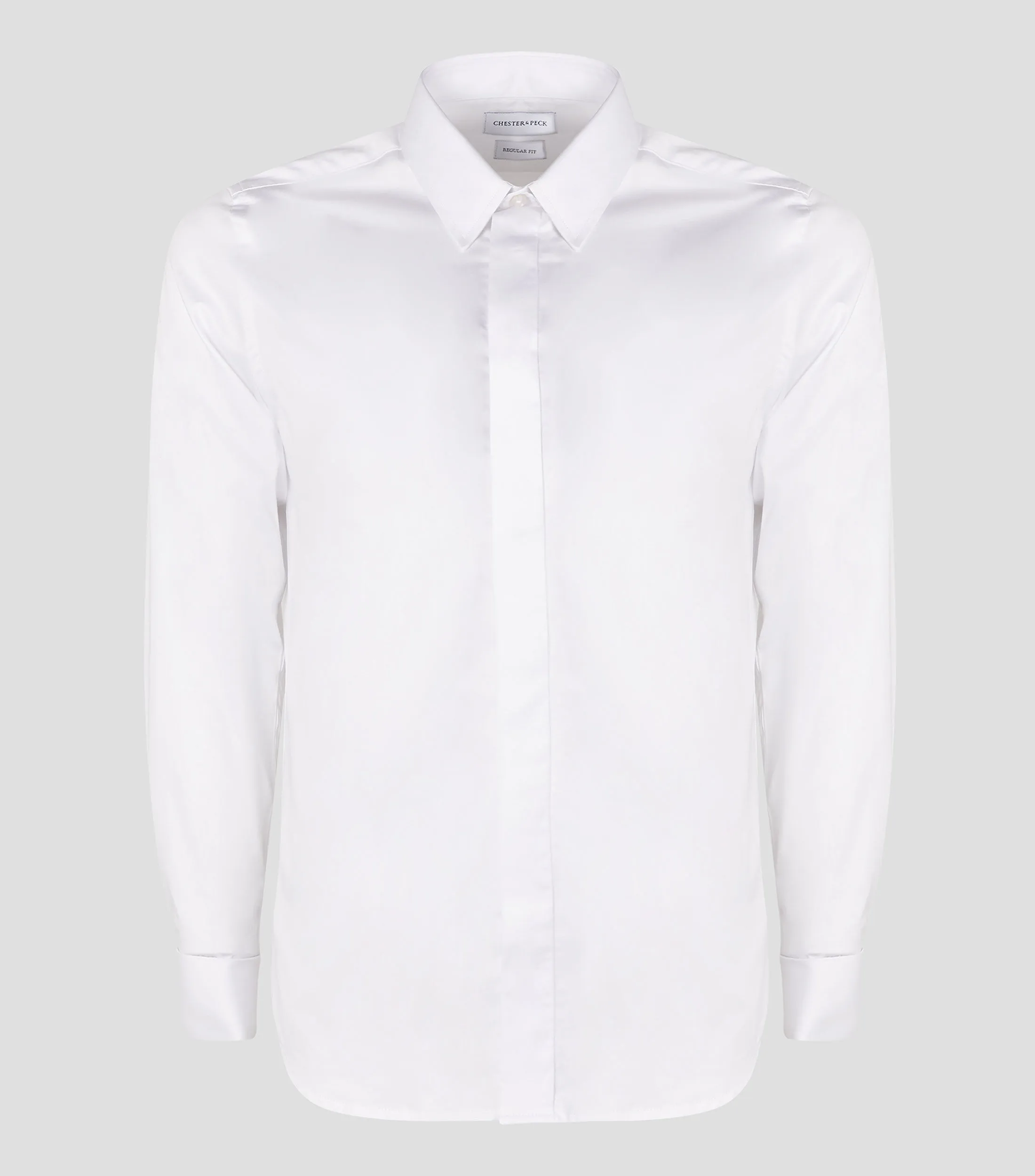 Chester & Peck Camisa de Ceremonia Manga Larga Hombre