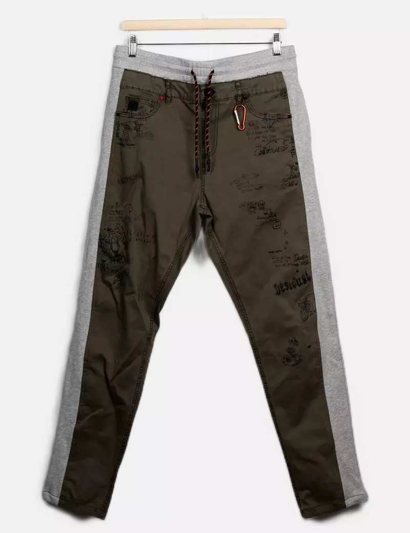 Desigual Pantalones de chándal y joggers Skinny o pitillo o slim