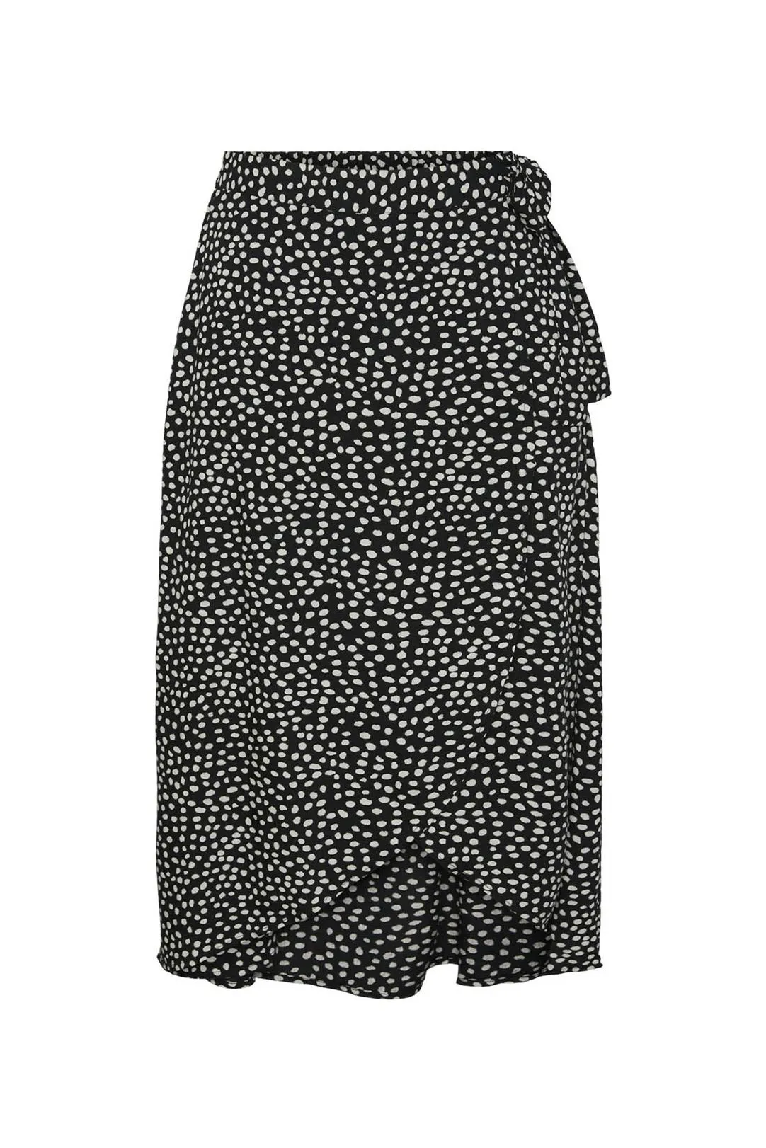 FALDA MIDI PCTALA WRAP NEGRO