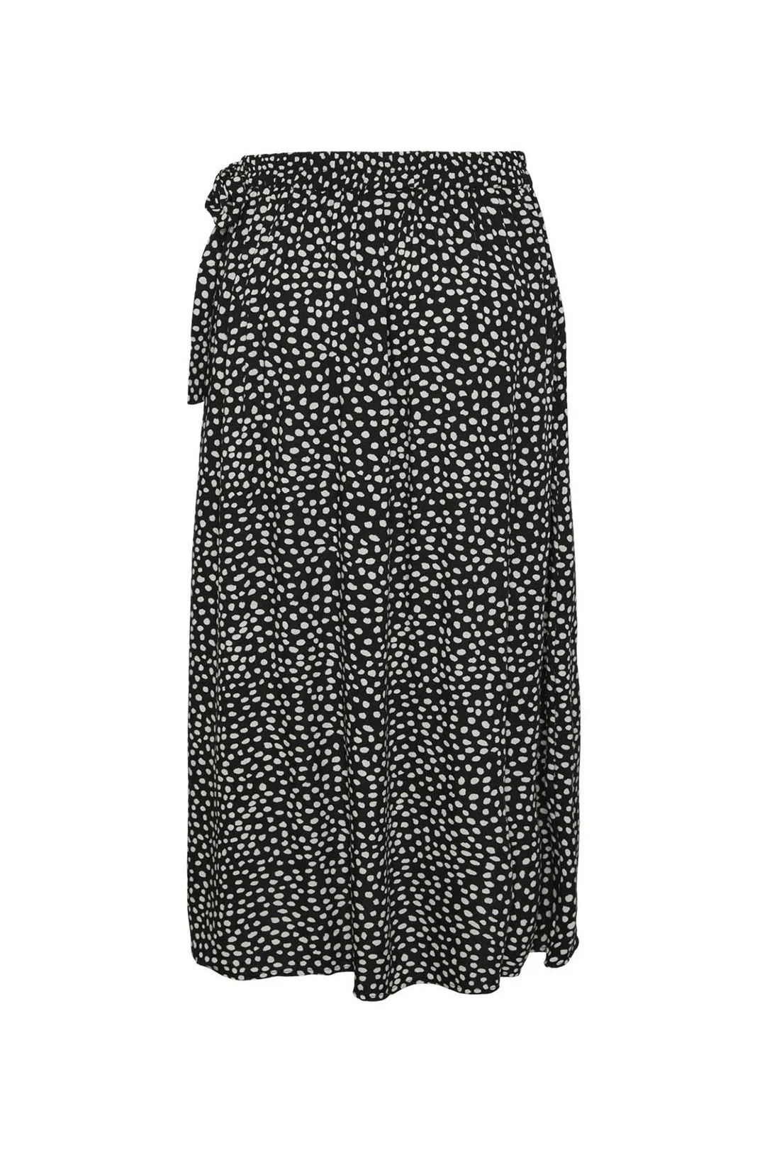 FALDA MIDI PCTALA WRAP NEGRO