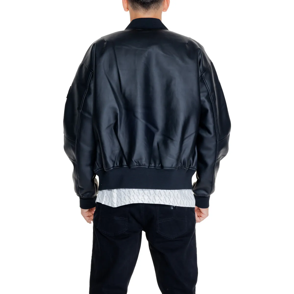 FAUX LEATHER BOMBER J30J325601