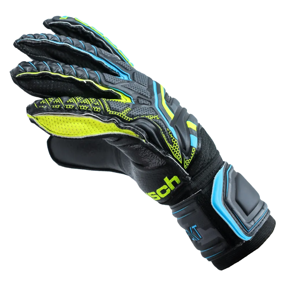 Guantes Arquero Fútbol Reusch Attrakt RG Ferula Negro