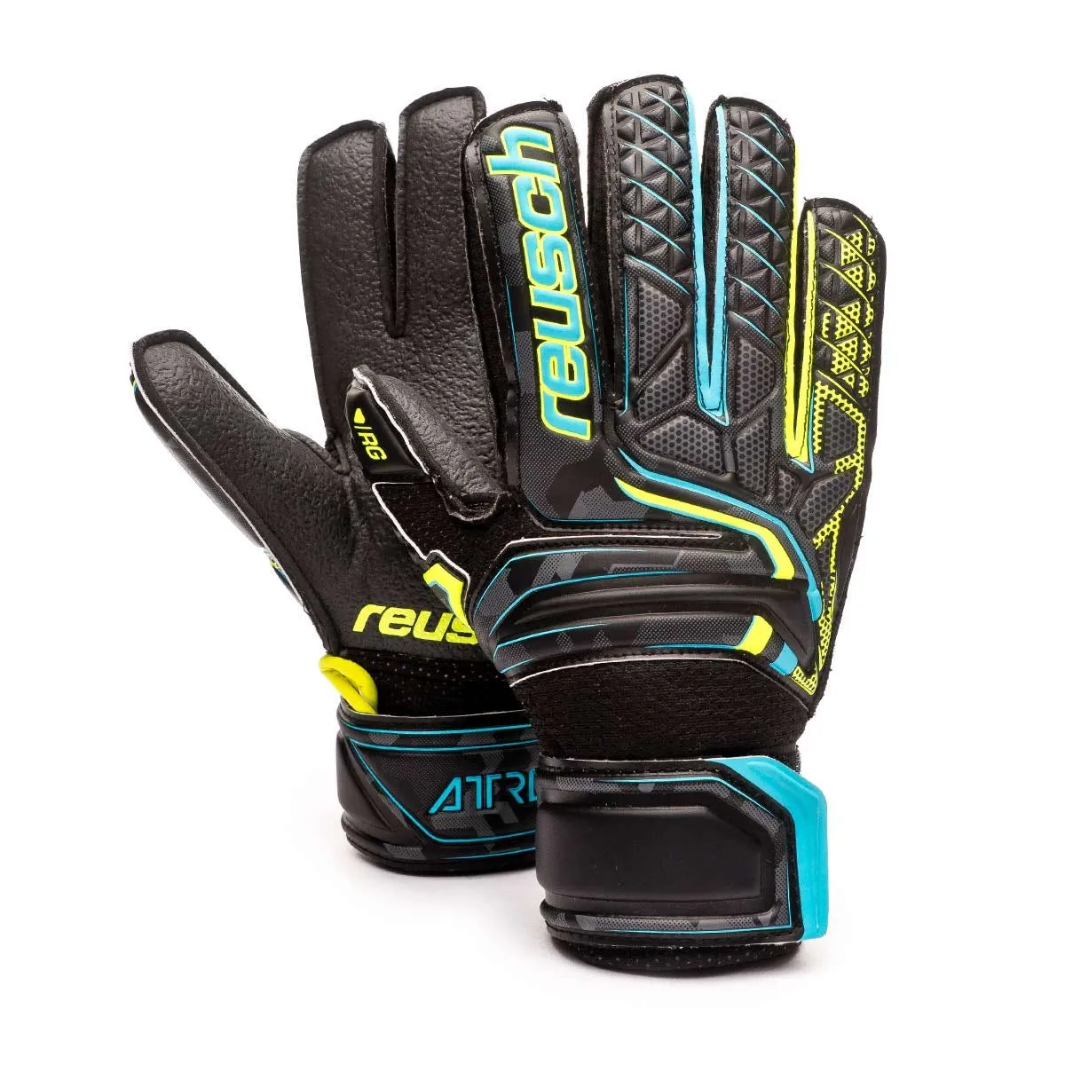 Guantes Arquero Fútbol Reusch Attrakt RG Ferula Negro