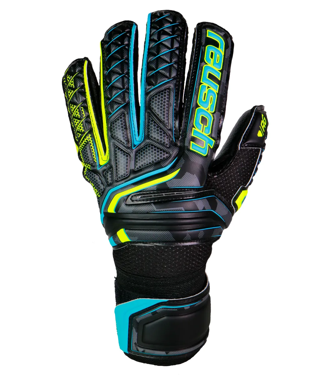 Guantes Arquero Fútbol Reusch Attrakt RG Ferula Negro