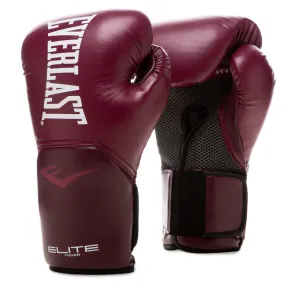 Guantes Boxeo Everlast Pro Style Elite V2 TRN Burdeo