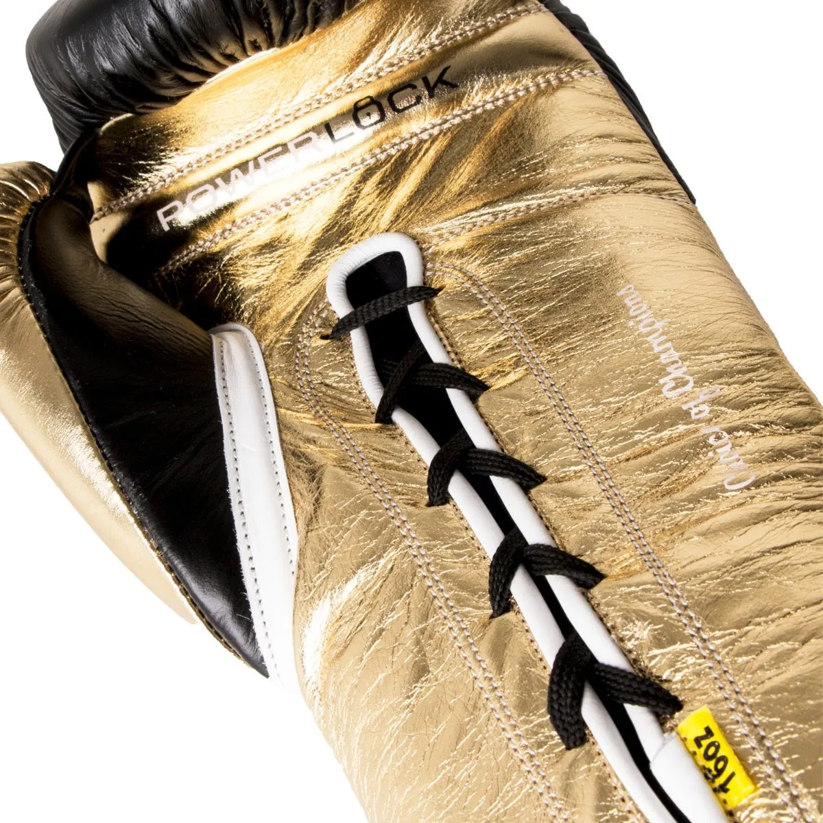 Guantes Entrenamiento Everlast Powerlock Pro Laced Negro 