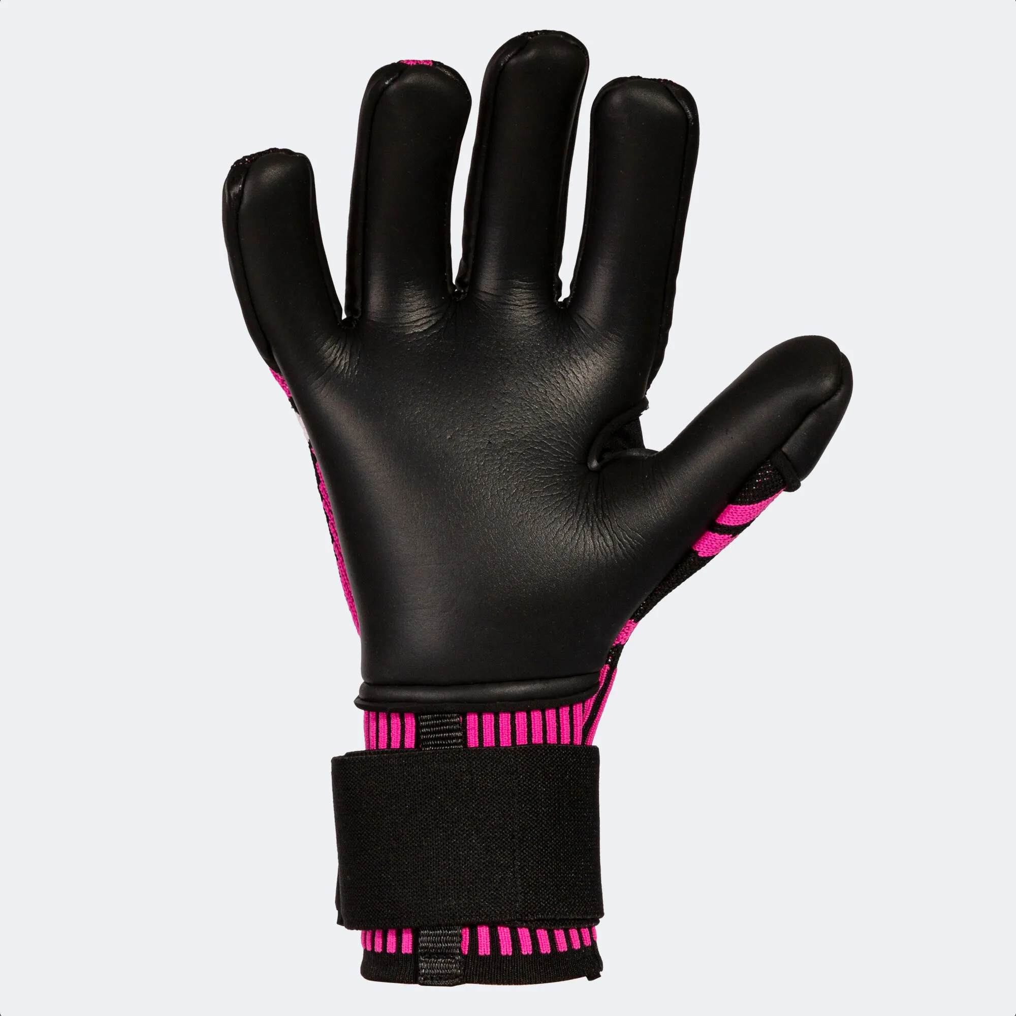 Guantes portero fútbol Area 360 negro fucsia