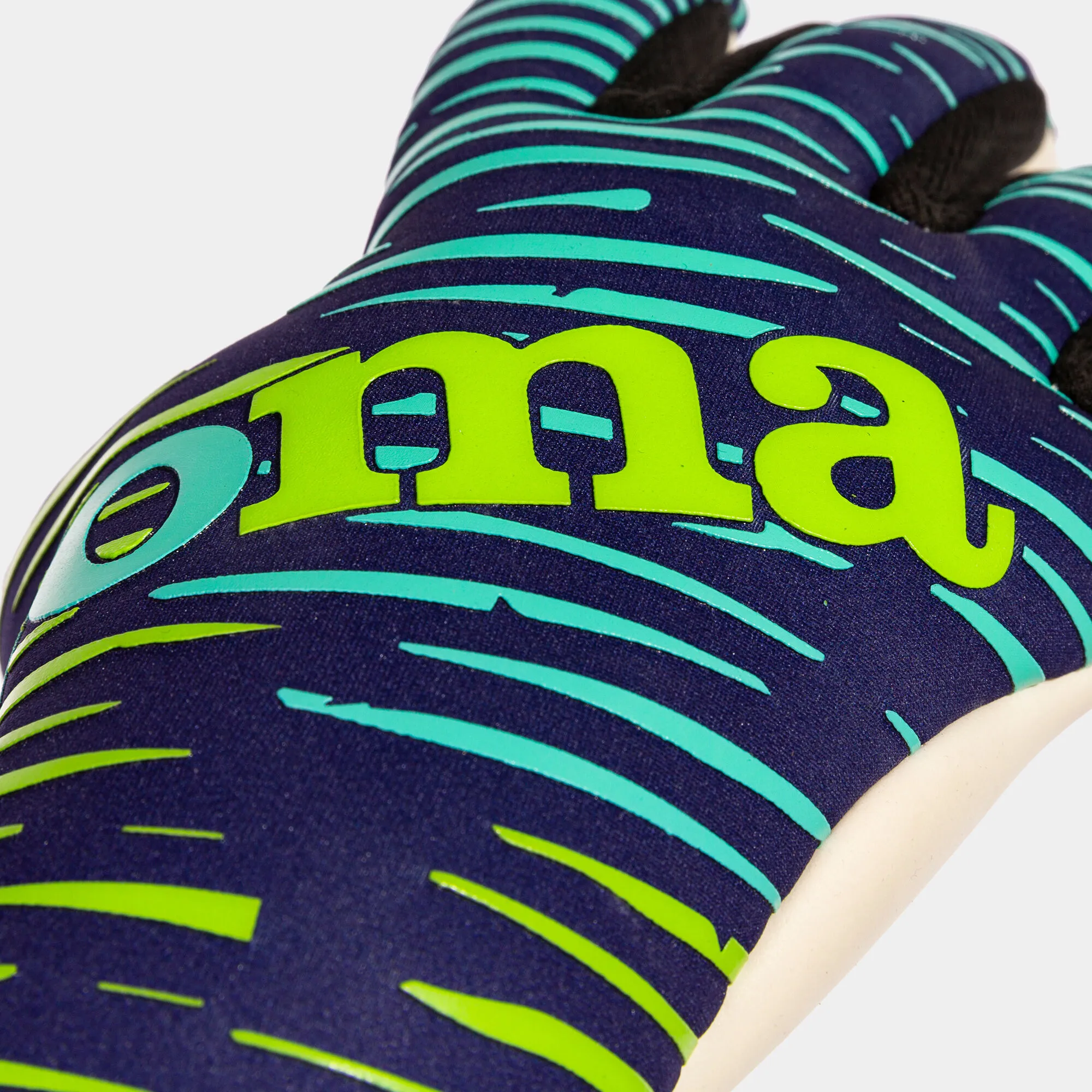 Guantes portero fútbol Gk Panther verde turquesa