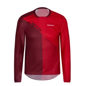 Jersey SUAREZ MTB HOP Manga Larga Hombre Rojo/Vino Talla:M MBD0228100M1054