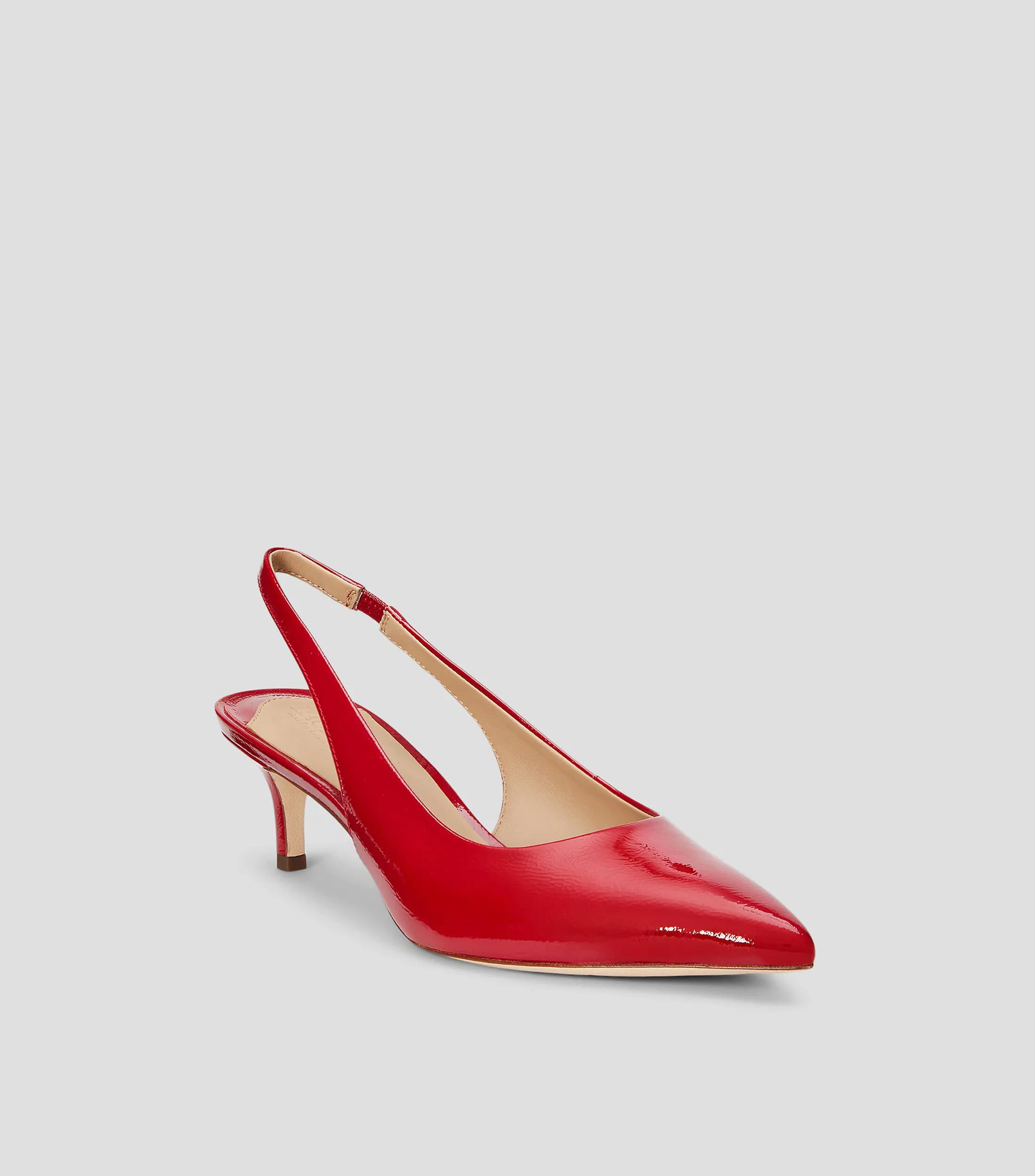 Lauren Zapatillas Slingback Lolah II con tacón bajo en piel Mujer