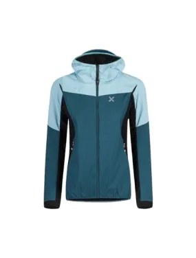 MONTURA Chaqueta Air Action Hybrid Mujer Baltic/Ice Blue