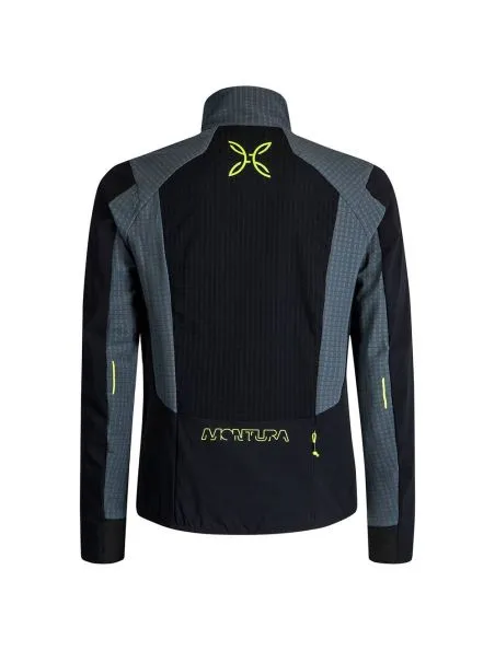 MONTURA Chaqueta Ski Style Hombre Nero/Giallo Fluo