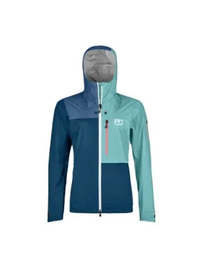 ORTOVOX Chaqueta 3L Ortler Mujer Petrol Blue