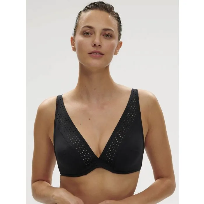 Parte de arriba Bikini Simone Perele Hoya con aros 1EAB41 Negro