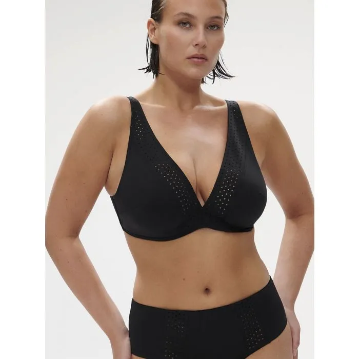 Parte de arriba Bikini Simone Perele Hoya con aros 1EAB41 Negro