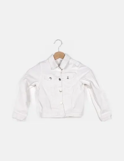 Primark Chaqueta blanca denim