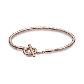 Pulsera Moments en Pandora Rose Cadena de Serpiente cierre T 589087C00