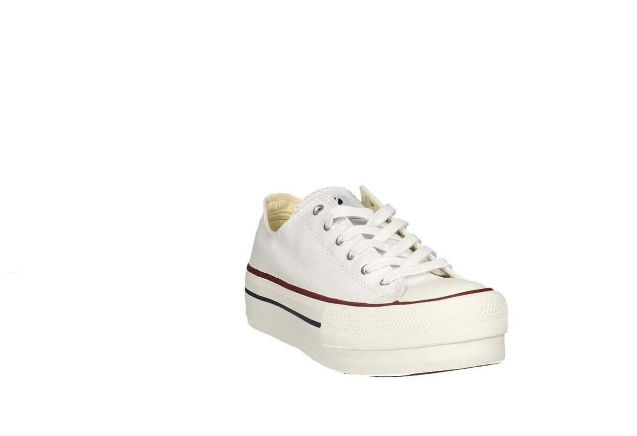 Sneaker Victoria Lona Blanco Piso Doble