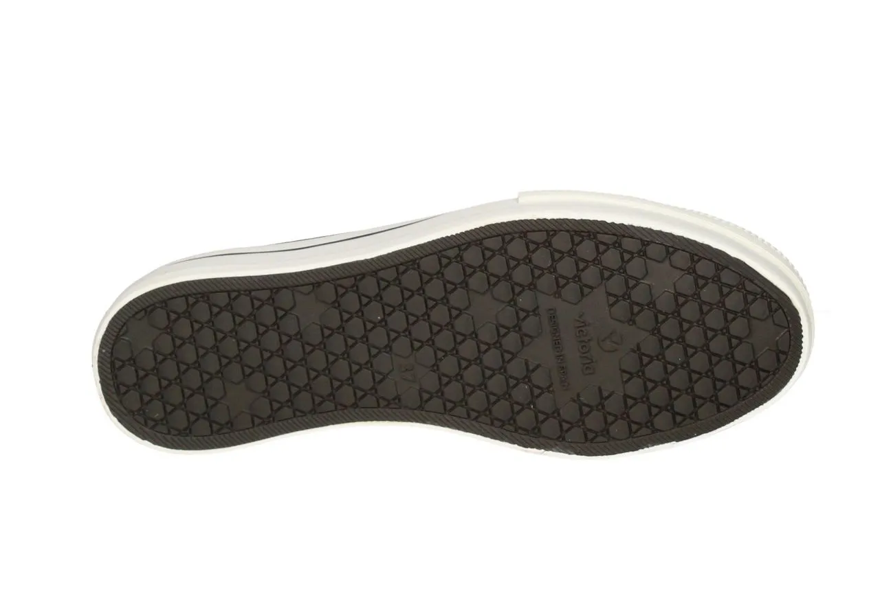 Sneaker Victoria Lona Negro Piso Doble