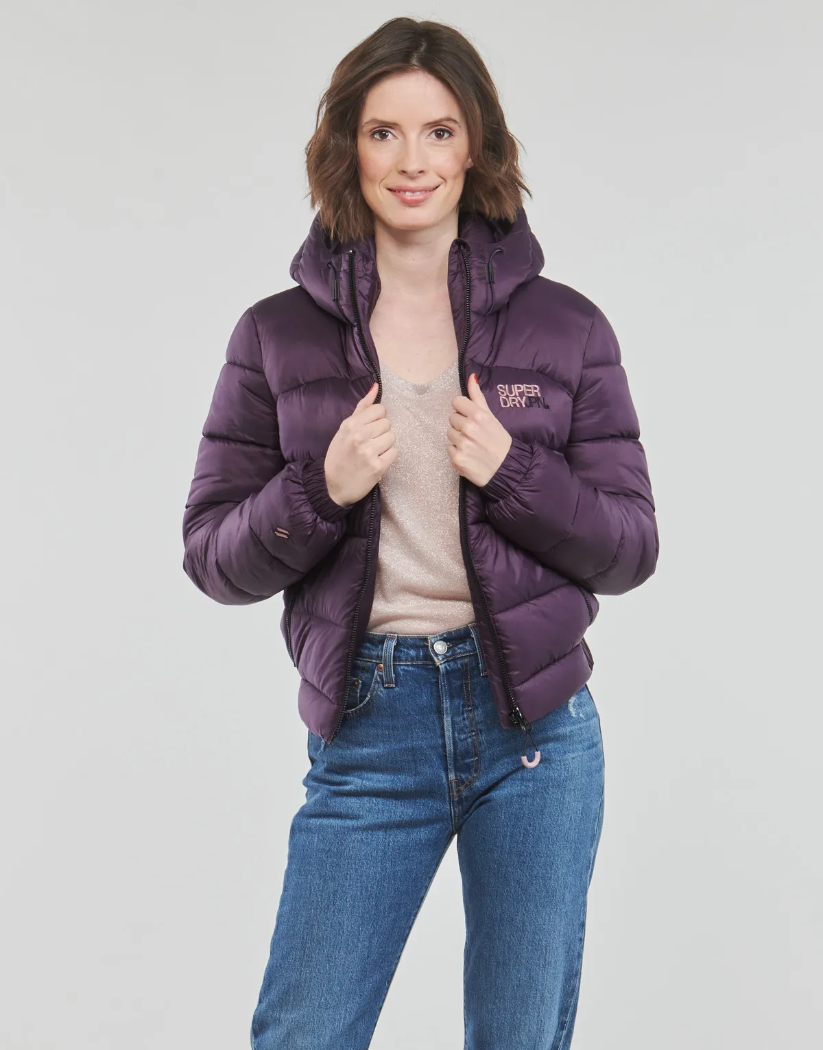 SPORTS PUFFER BOMBER JACKET