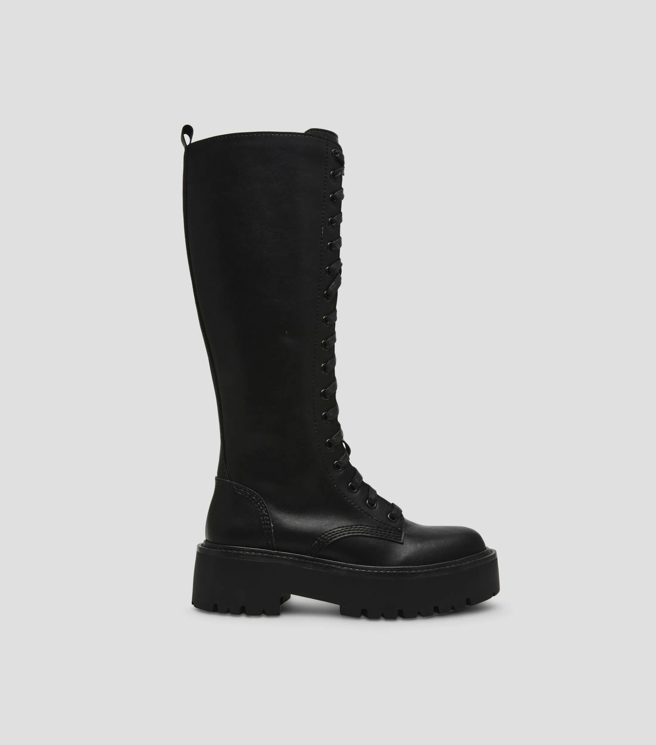 Steve Madden Botas Largas Militares con Plataforma Distort Mujer