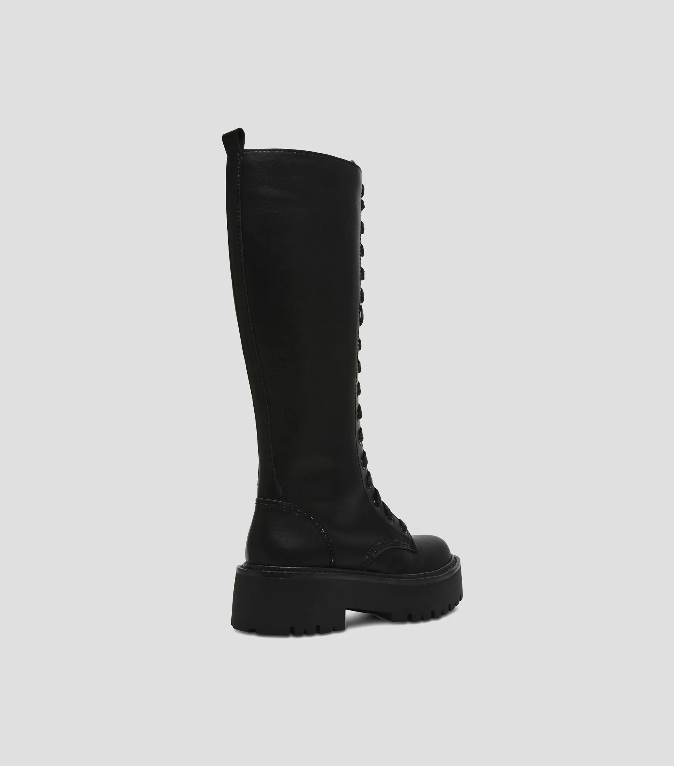 Steve Madden Botas Largas Militares con Plataforma Distort Mujer