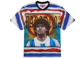 Supreme Maradona Soccer Jersey Multicolor