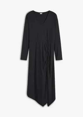 Vestido midi Negro