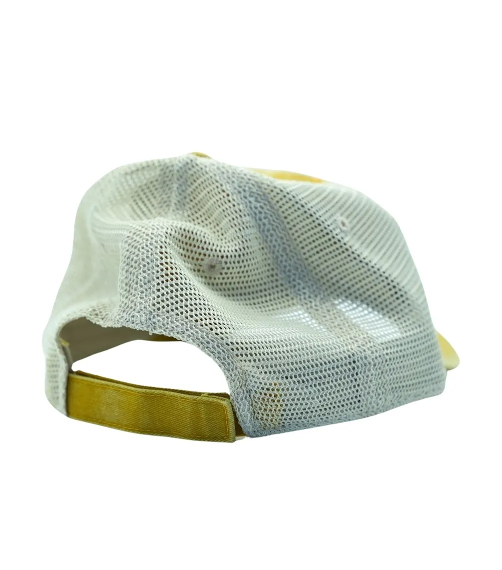 Visera STYLING Gorra Rejill Lavado Piedra - Mostaza lav