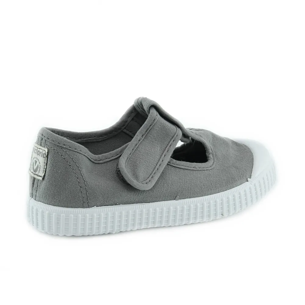 Zapatillas de lona Victoria 136625 Gris claro