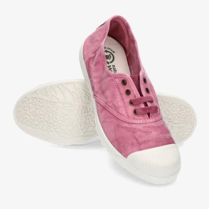 Zapatillas Lona Natural World 102e Mujer Rosa